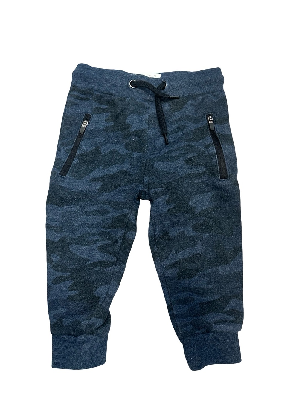 GUC Sovereign Code Baby Size 12M Navy Camo Jogger Pants with Zip Pockets
